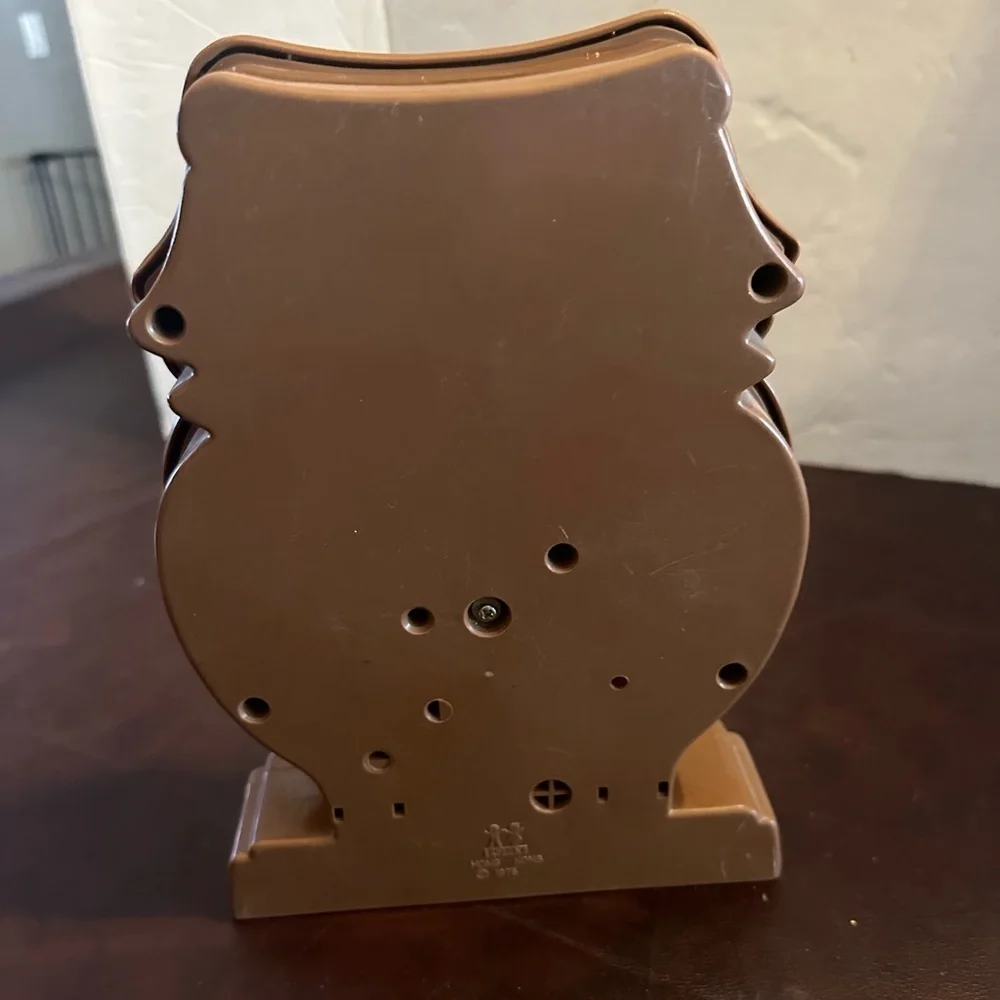 Vintage owl clock